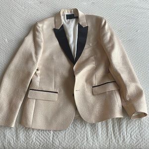 ASOS champagne blazer